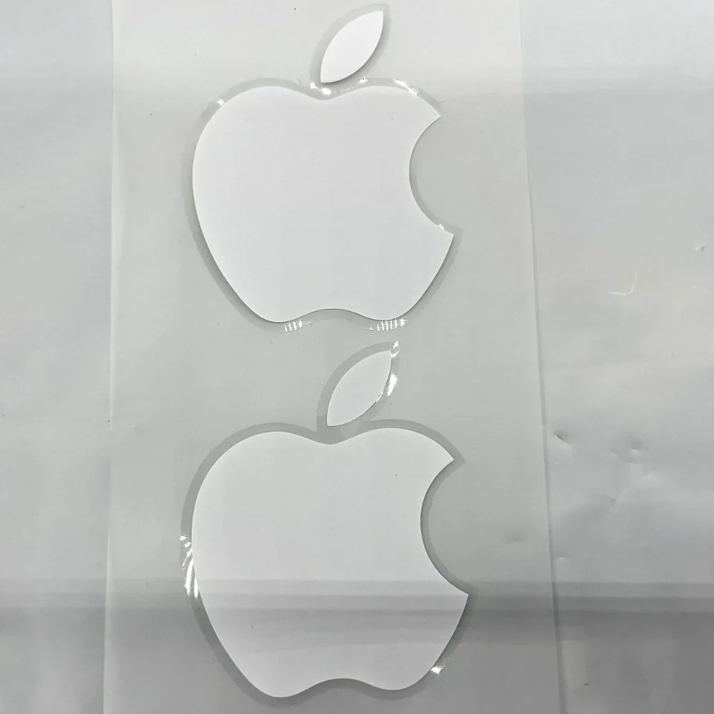 Apple Products White Charging HDMI Adapter-Wired Earphones-(2) Sticker Decals